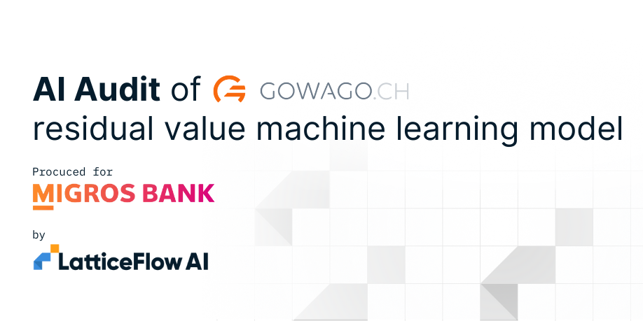 Dashboard illustrating AI risk assessment